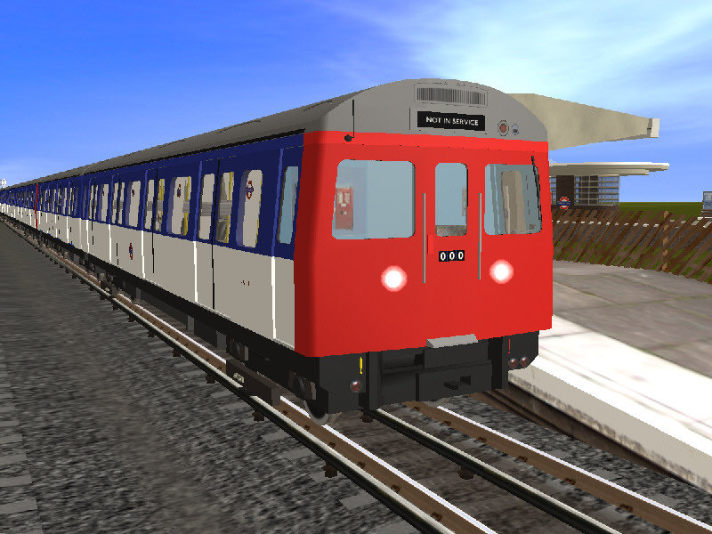 London Underground C69/C77 Stock in Experimental Livery in Trainz